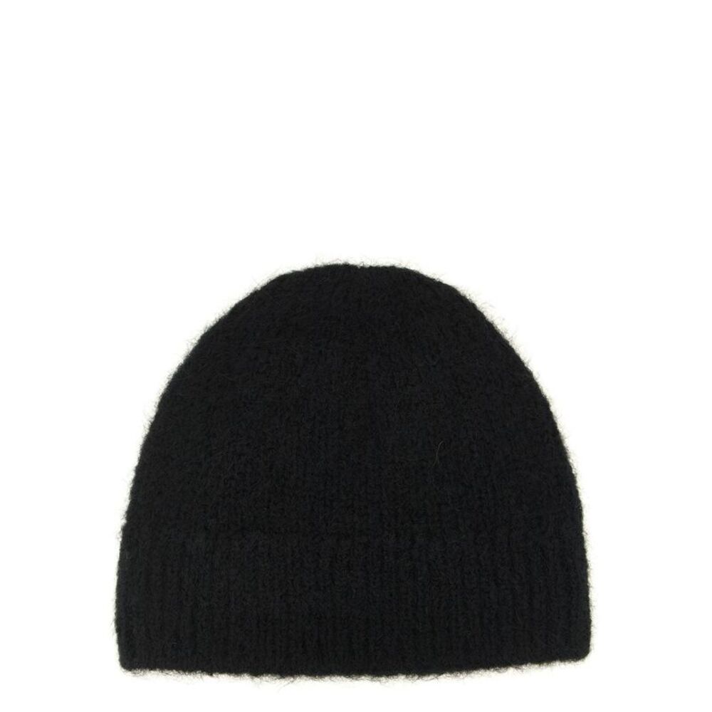 Dries Van Noten Black Wool Men's Beanie